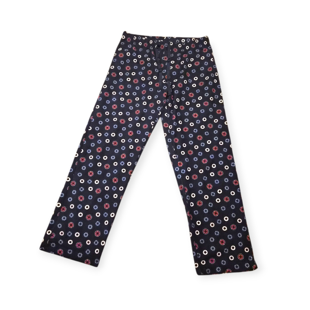 NAUTICA | Men's Navy Pants with Multicolor Nautical Theme Pattern